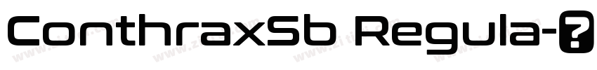 ConthraxSb Regula字体转换